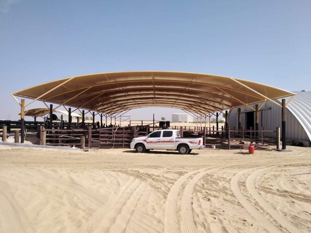 Aluminium Car Parking Shades Installation in Fujairah 0543839003h 0543839003 photo 1