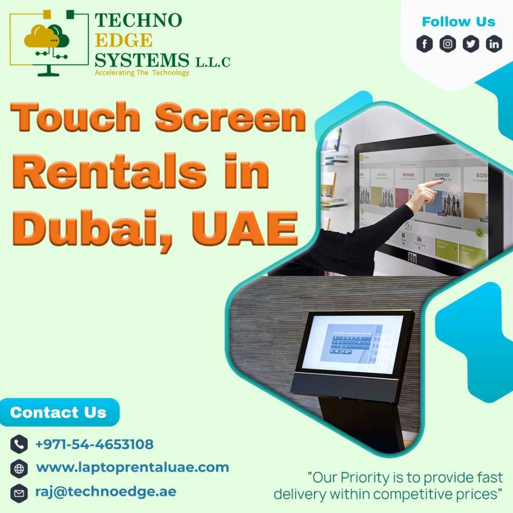 Reasons to choose Interactive Touch Screen Rental Dubai photo 1