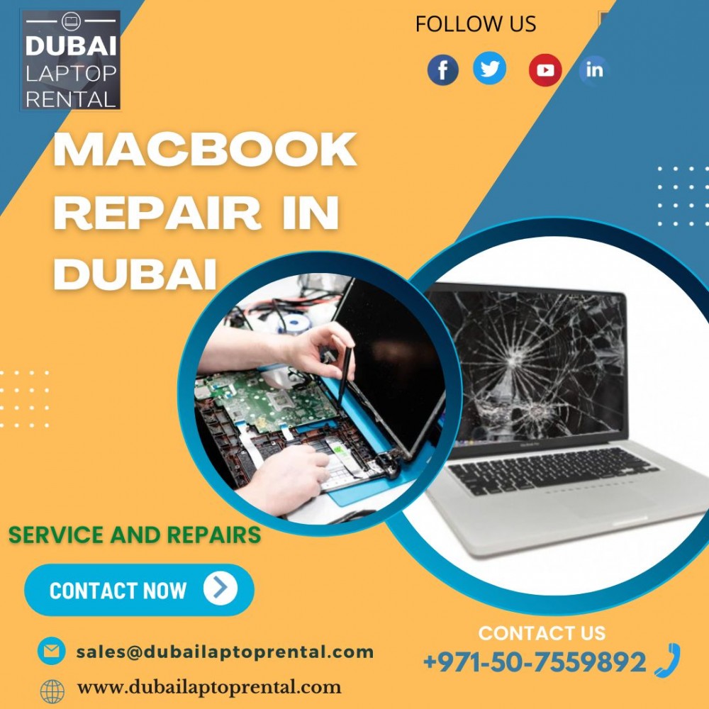 Choose Dubai Laptop Rental for Repairing Macbook in Dubai photo 1