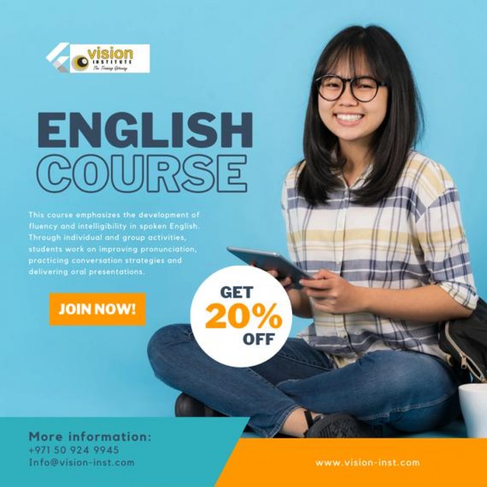 English Spoken Classes at Vision Institute. Call 0509249945 photo 1