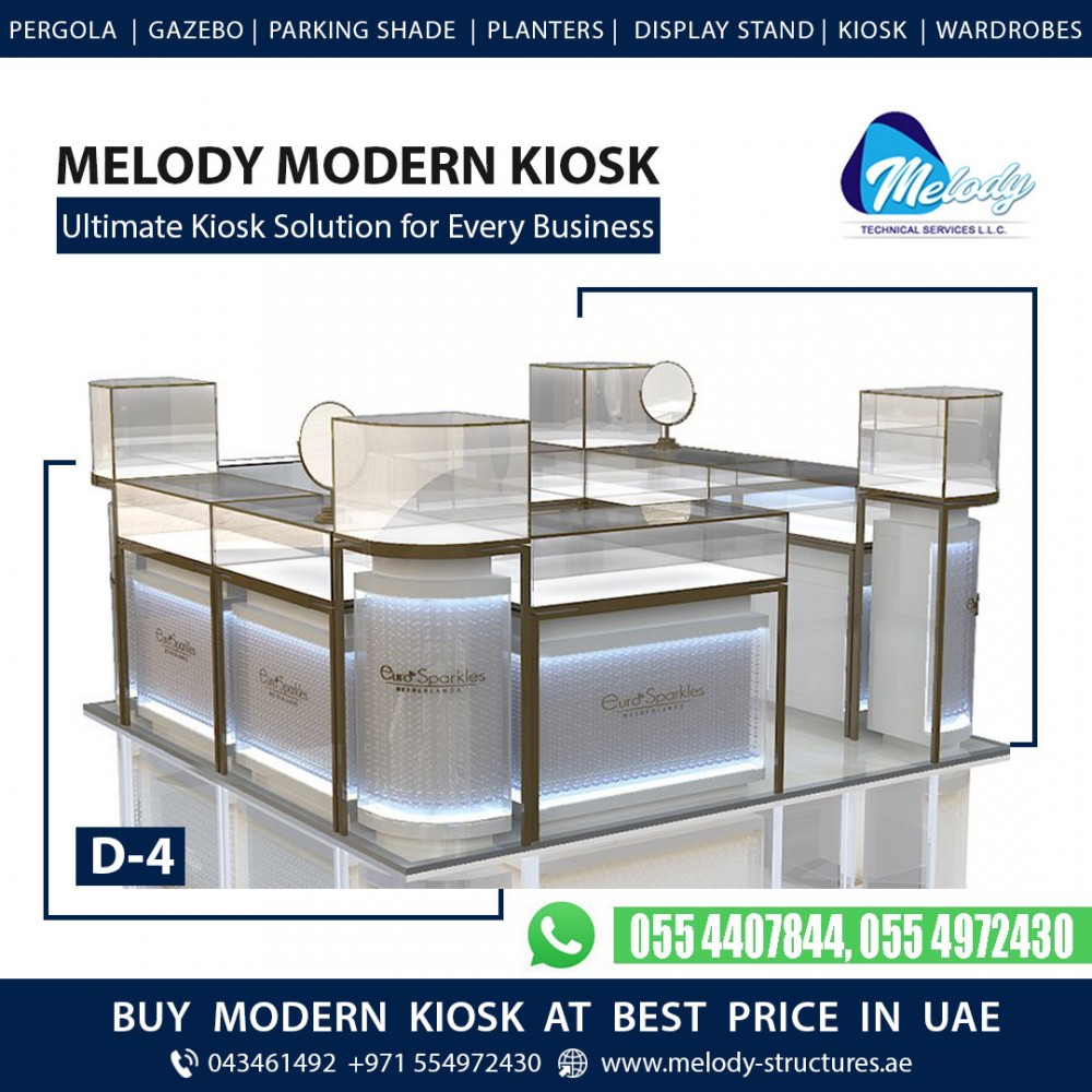 Kiosk Manufacturer in UAE | Outdoor Kiosk | Mall kiosk photo 1