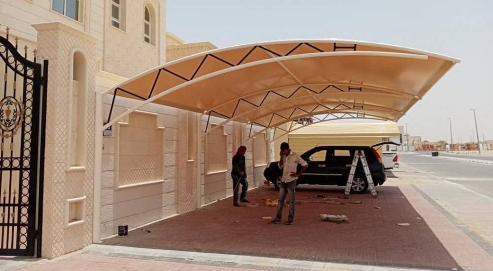 Pvc Car Parking Shades Suppliers 0543839003 photo 1