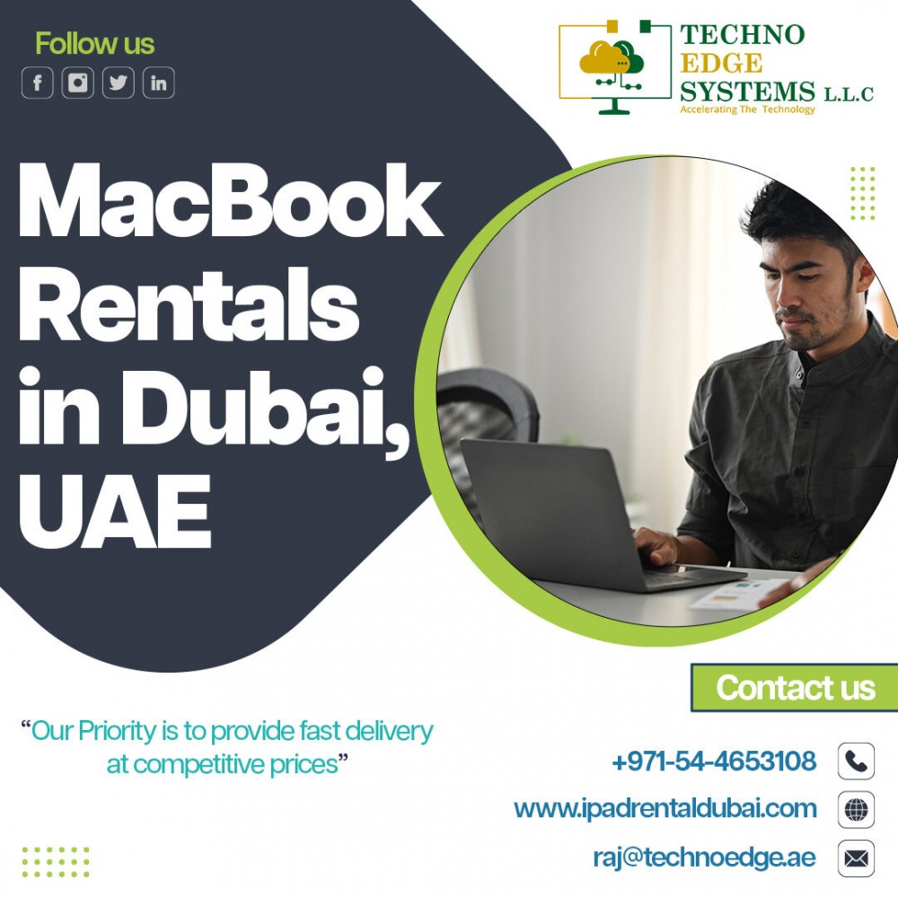 Brand New MacBook Rental Provider in Dubai photo 1