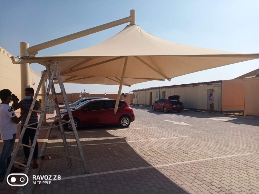 Umbrella Car Parking Shades Suppliers in Dubai photo 1