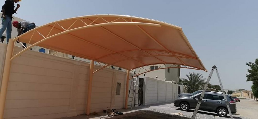 HDPE Car Parking Shades Suppliers in Dubai photo 1