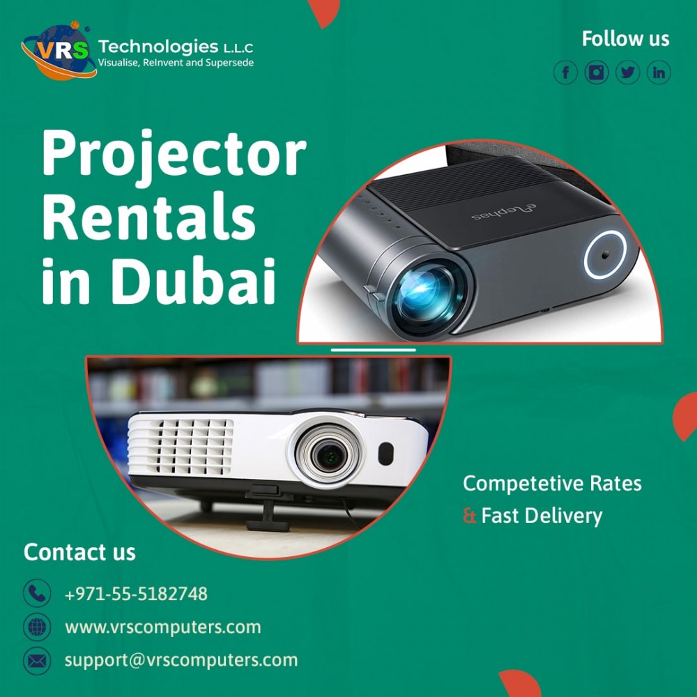 Projector Rental for Outdoor Screen in Dubai photo 1