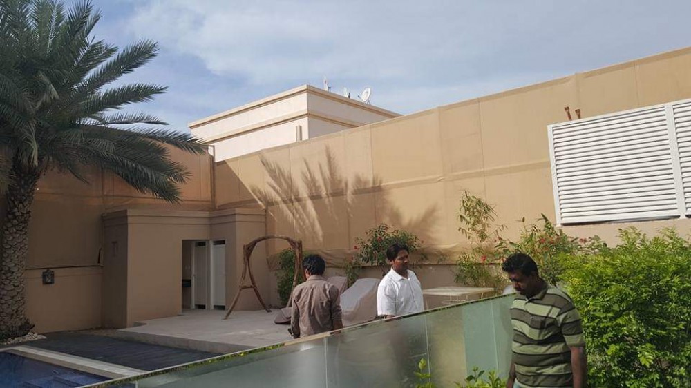 Wall Boundary Fence Partition Installation 0543839003 photo 1