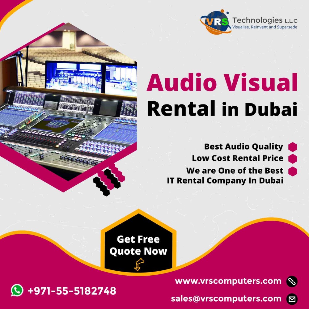 Audio Visual Rental Dubai For The Success Stories photo 1