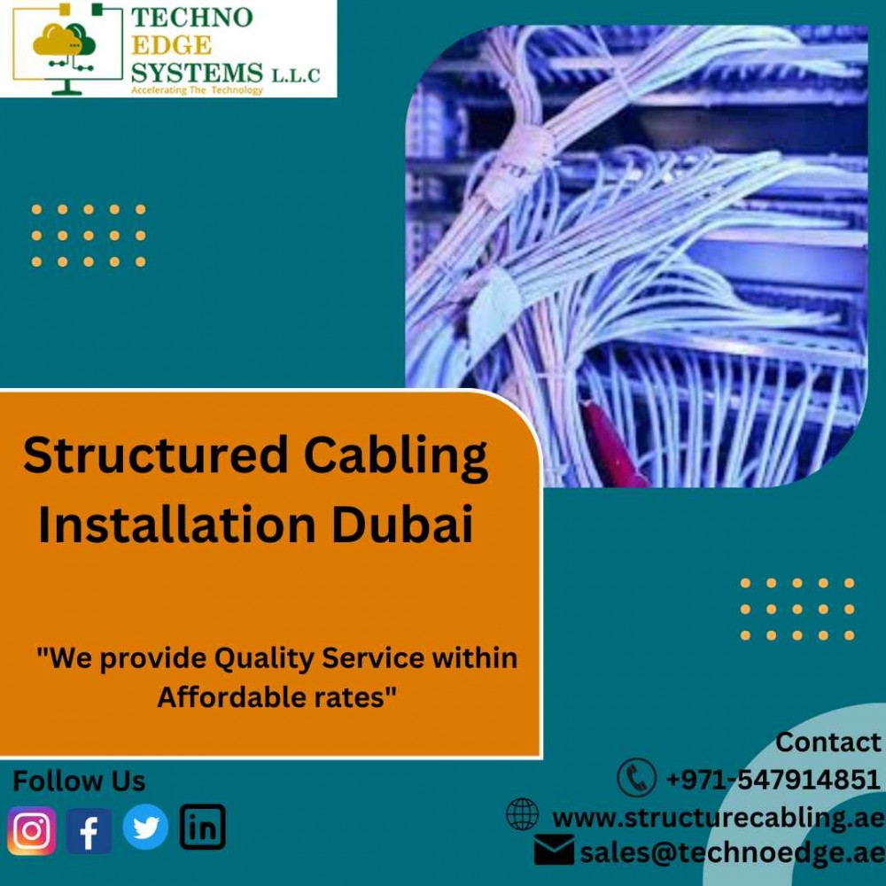 Customised Structured Cabling Services in Dubai photo 1
