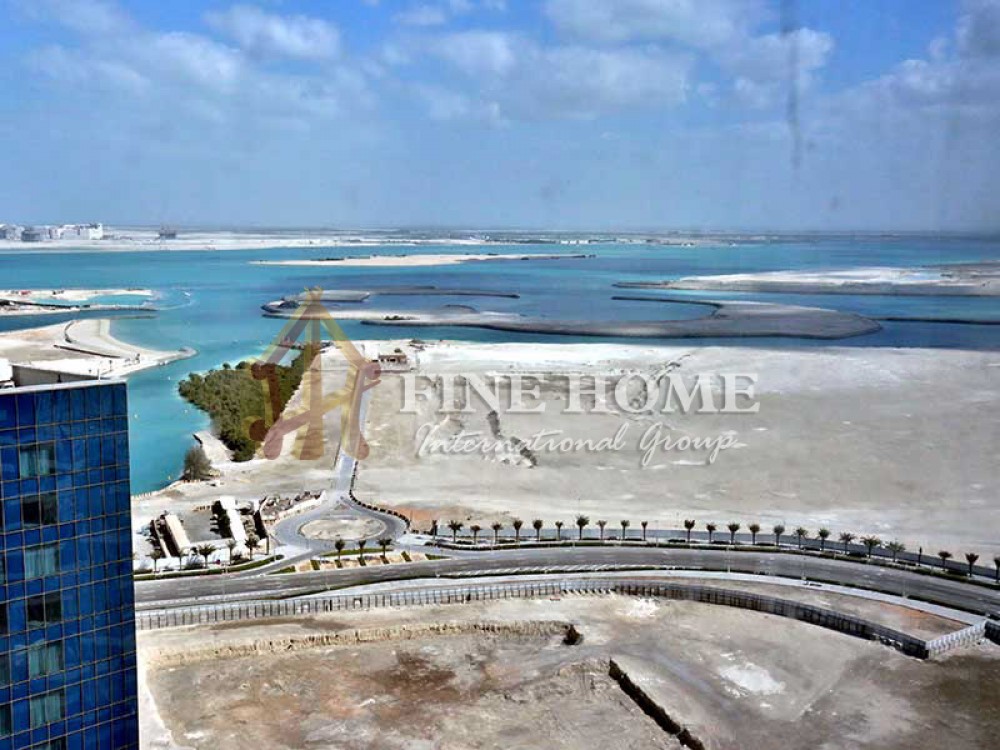 Full Sea View | Lavish 2MBR with Laundry Room on Al Reem Island photo 1