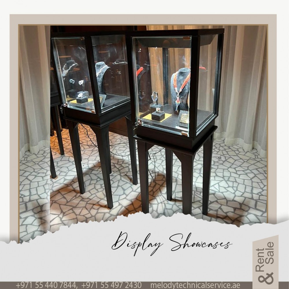 Jewelry Showcase in UAE | Rental Display Stand | Display Showcases Dubai photo 1