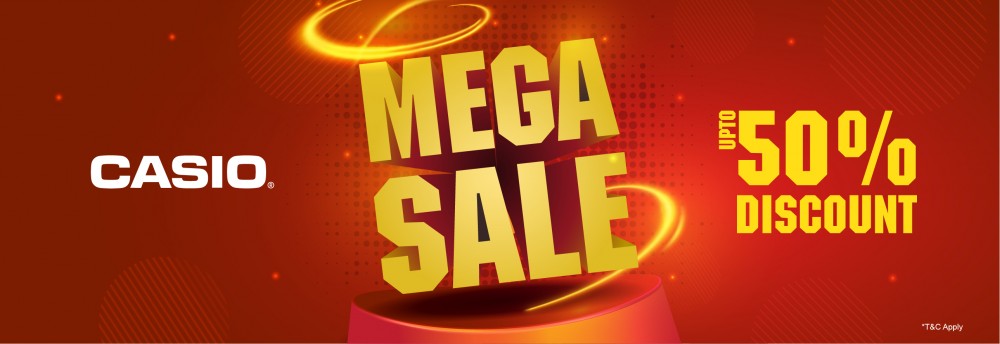 Mega Sale - Celebrate And Save Up To 50% Off On CASIO Watches photo 1
