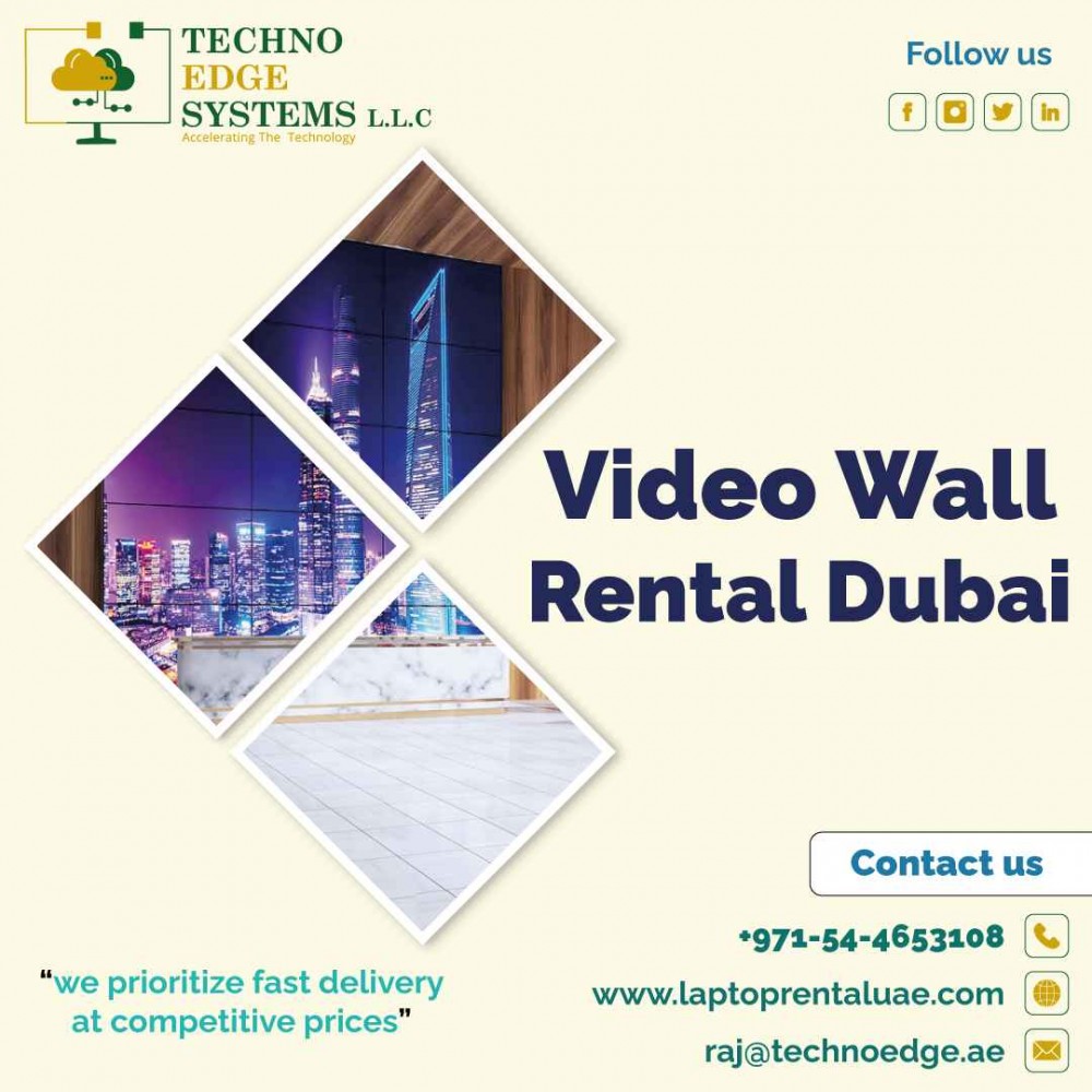Video Wall Rentals in Dubai at Reasonable price photo 1
