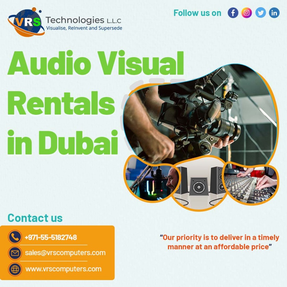 Choose from a Comprehensive Suite of AV Rental Services Dubai? photo 1