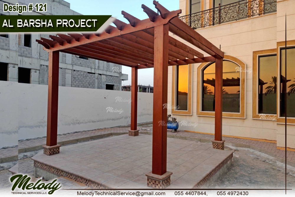 Buy Pergola Online in Dubai | Wooden Pergola | Garden Pergola photo 1