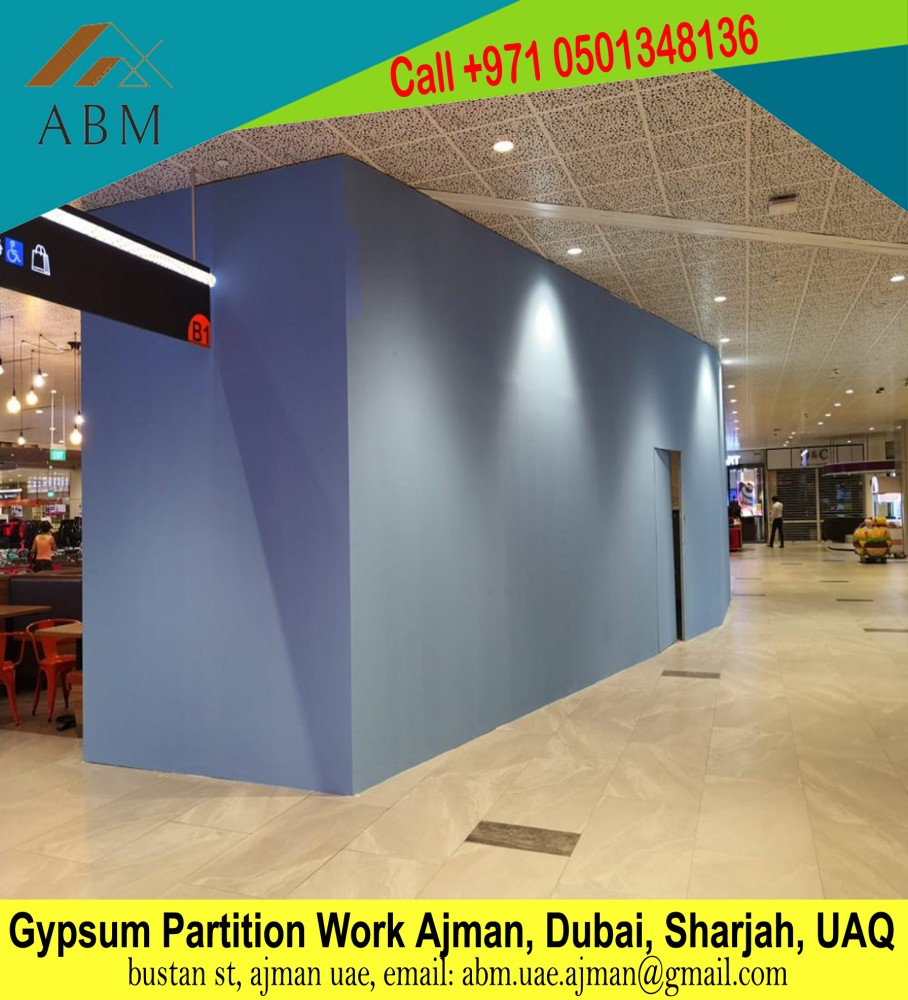 Gypsum Partition Works Company Ajman Sharjah, photo 1
