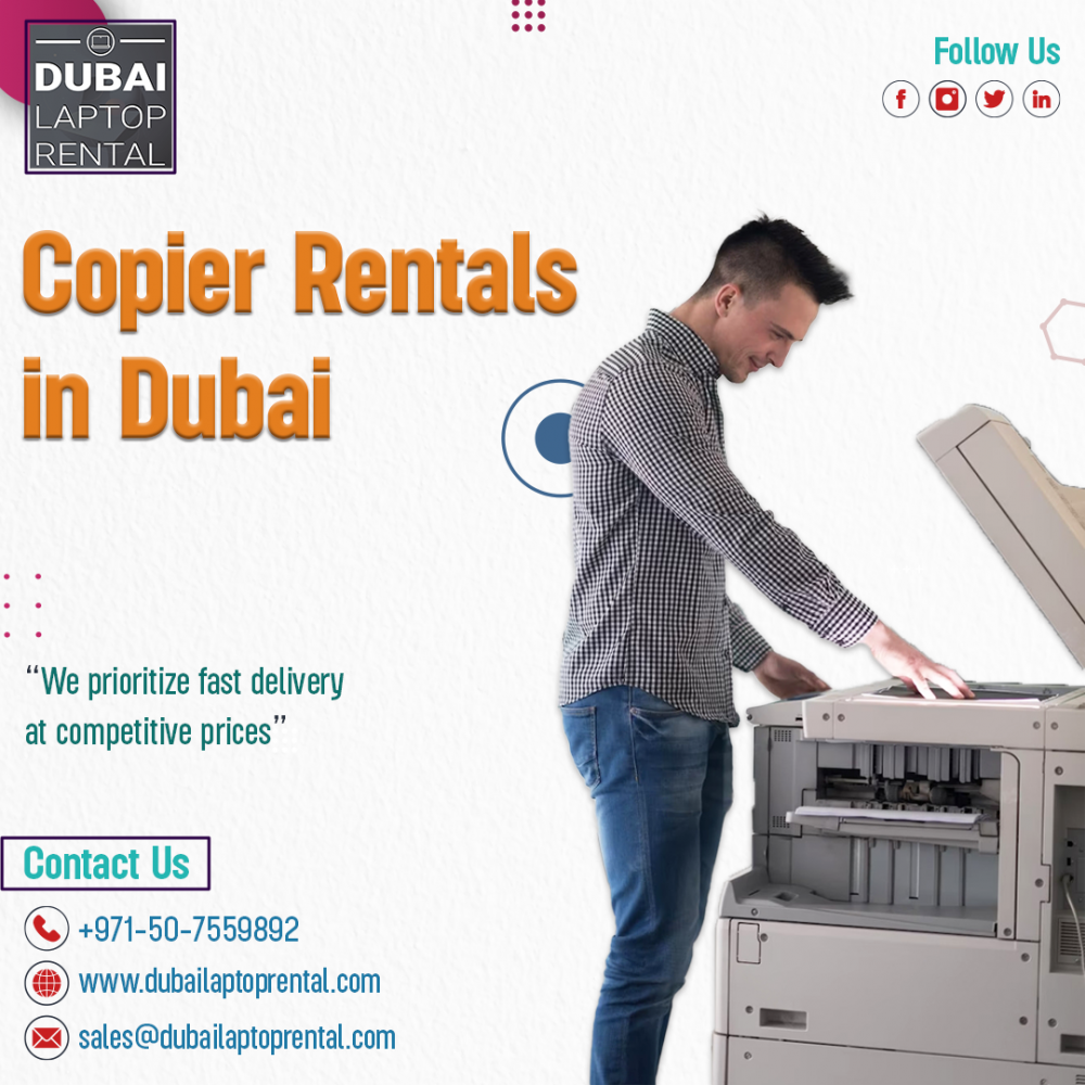 Guide To Choose An Copier Rental in Dubai For Your Business photo 1
