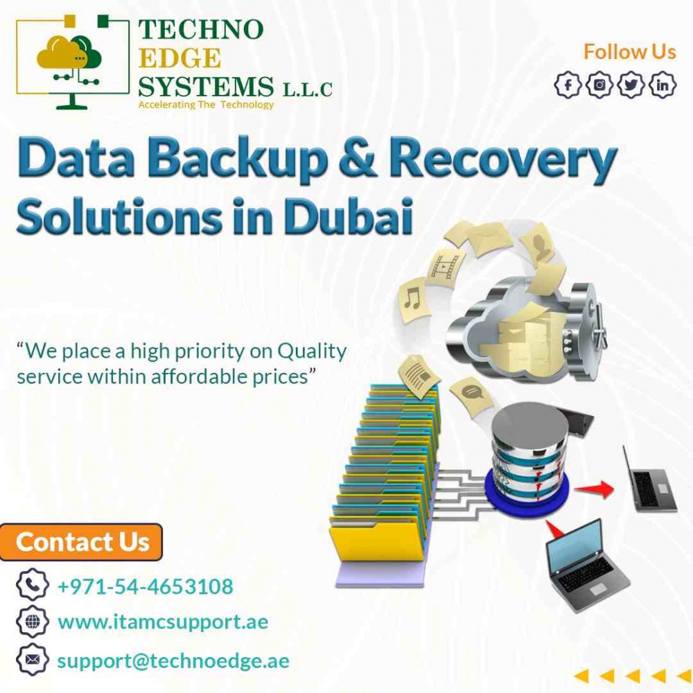 How Data Backup And Recovery Solutions in Dubai Useful For Business? photo 1