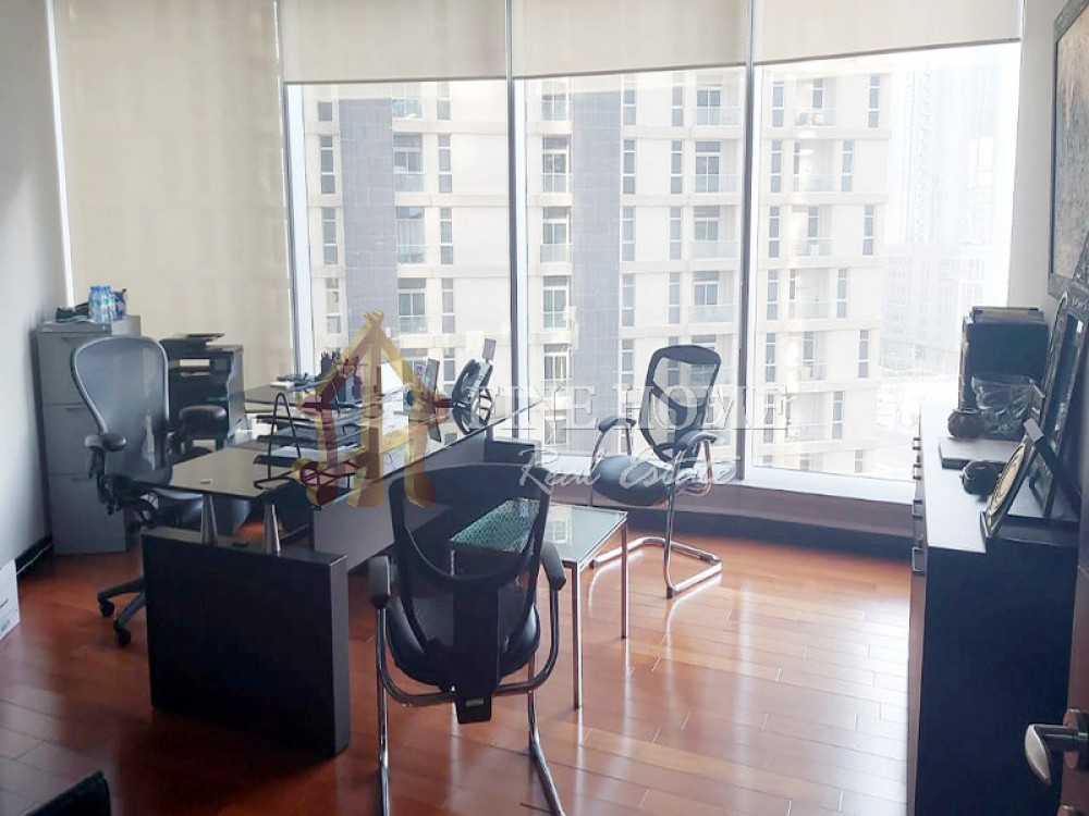 Spacious Office With  8 Rooms | Mangrove Place View on Al Reem Island photo 1