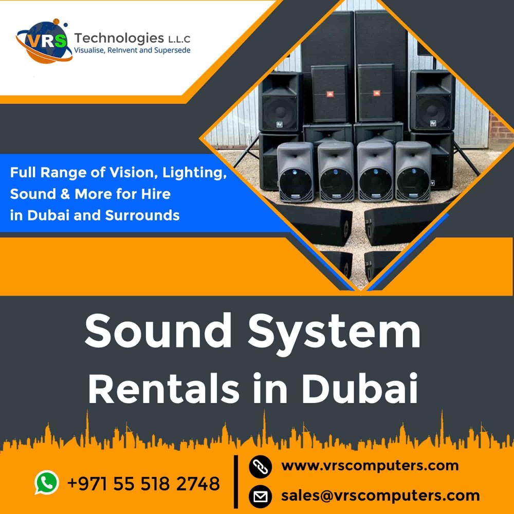 Why Sound System Rental in Dubai is Popular? photo 1
