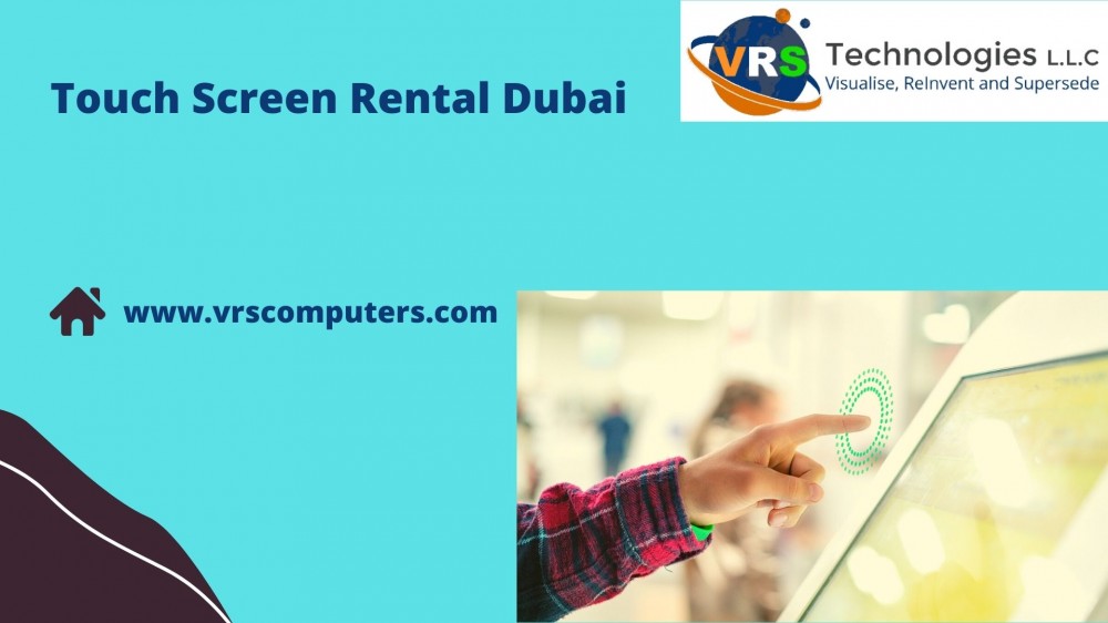 Hiring an Interactive Touch Screen in Dubai UAE photo 1