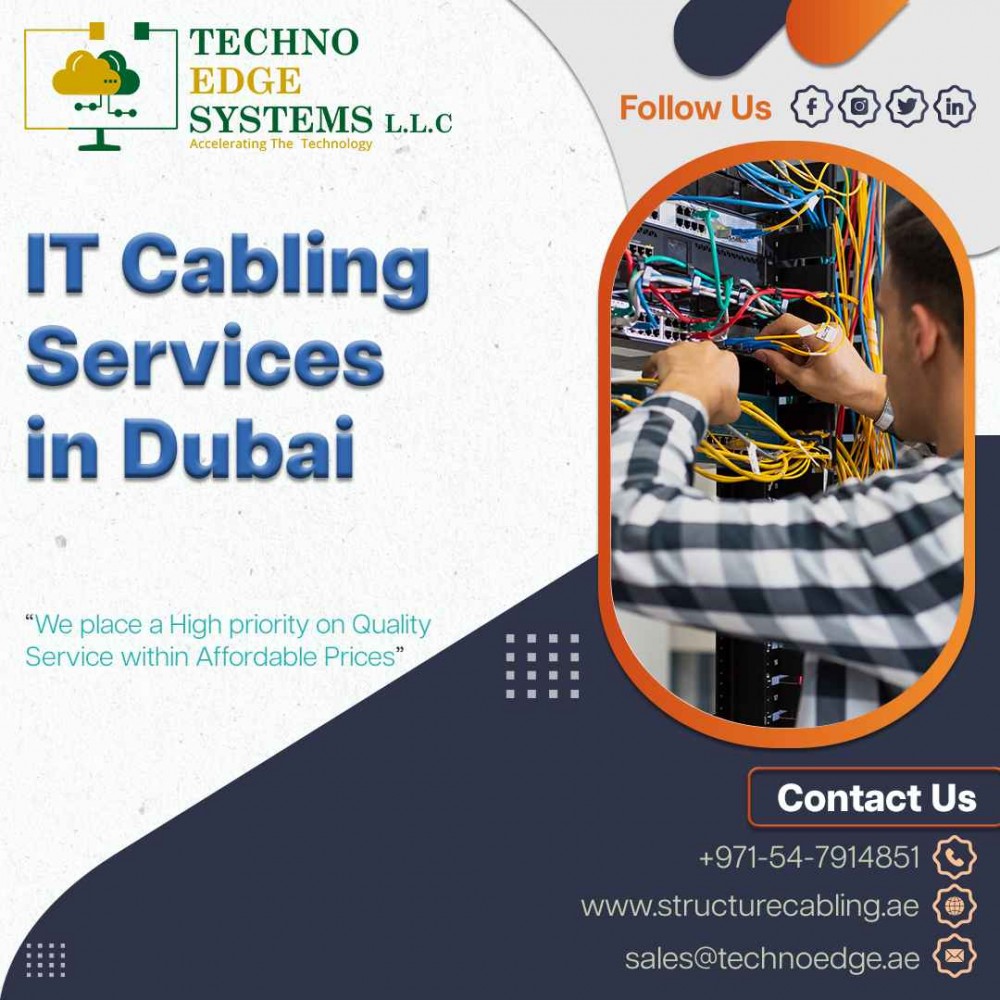 Why should you choose Techno Edge Systems for IT Cabling in Dubai photo 1