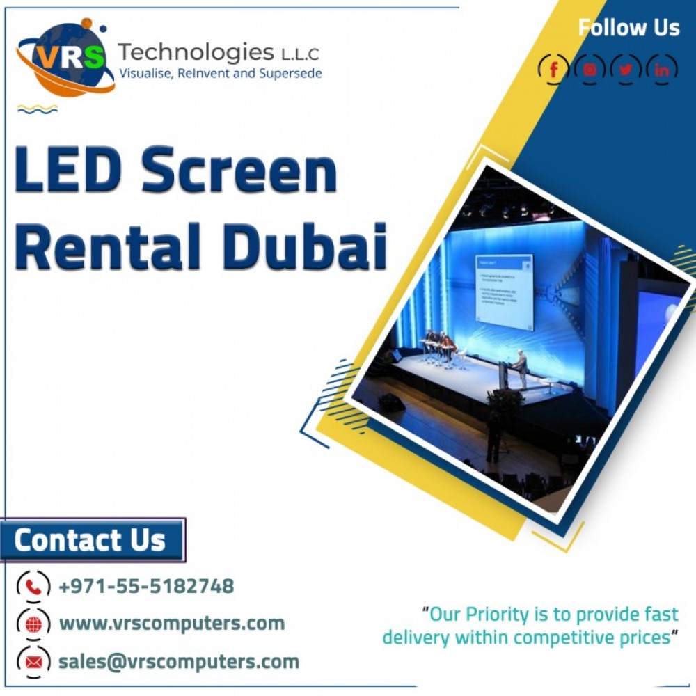 Hire LED Display Screen Rentals for Events in UAE photo 1
