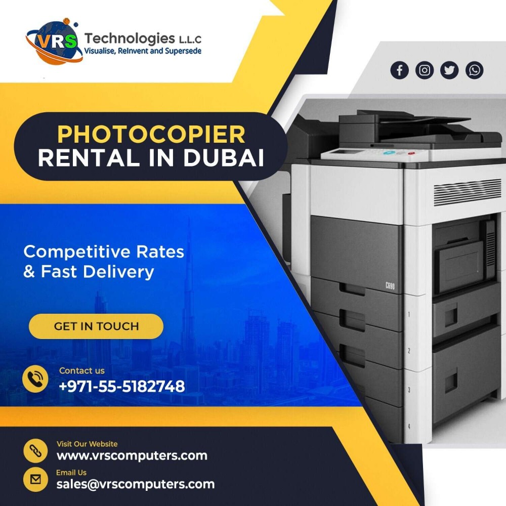 Photocopier Rental Suppliers in Dubai, UAE photo 1