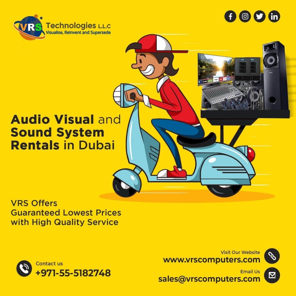 Audio Visual Rental Services in Dubai photo 1