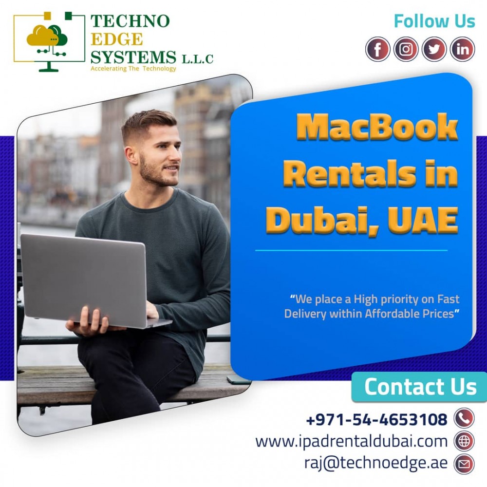 Hire MacBook Rental Services in Dubai, UAE photo 1