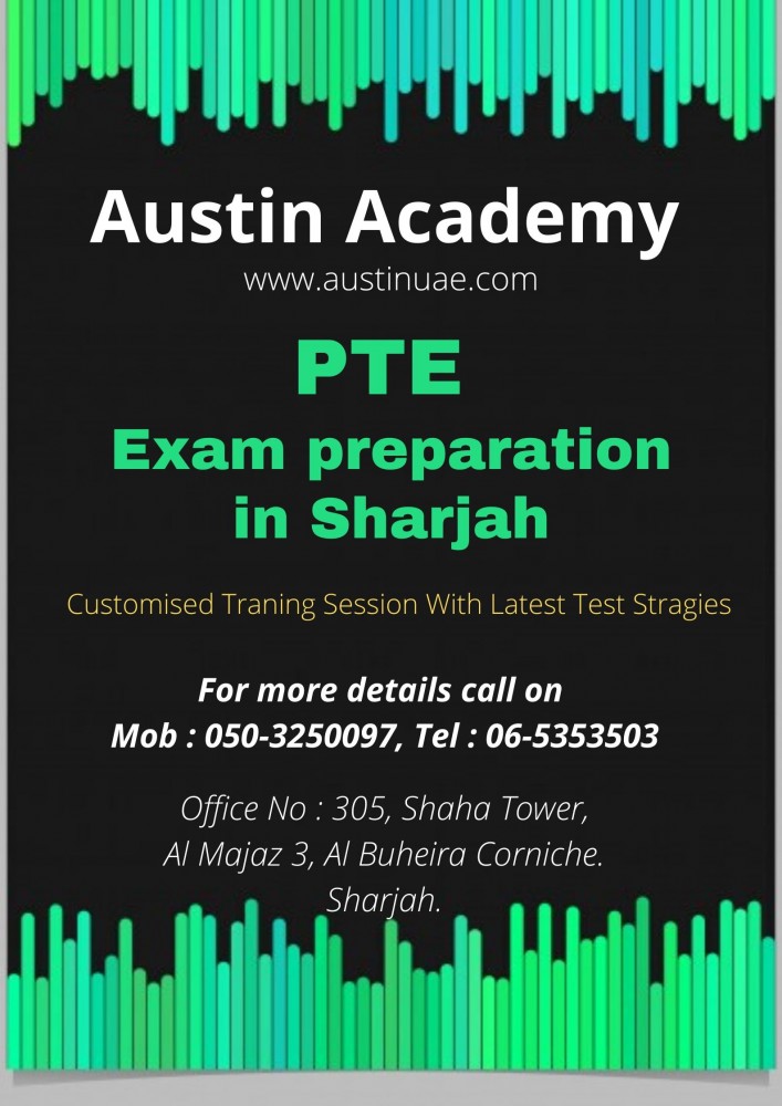 PTE Classes in Sharjah with Best Offer 0503250097 photo 1
