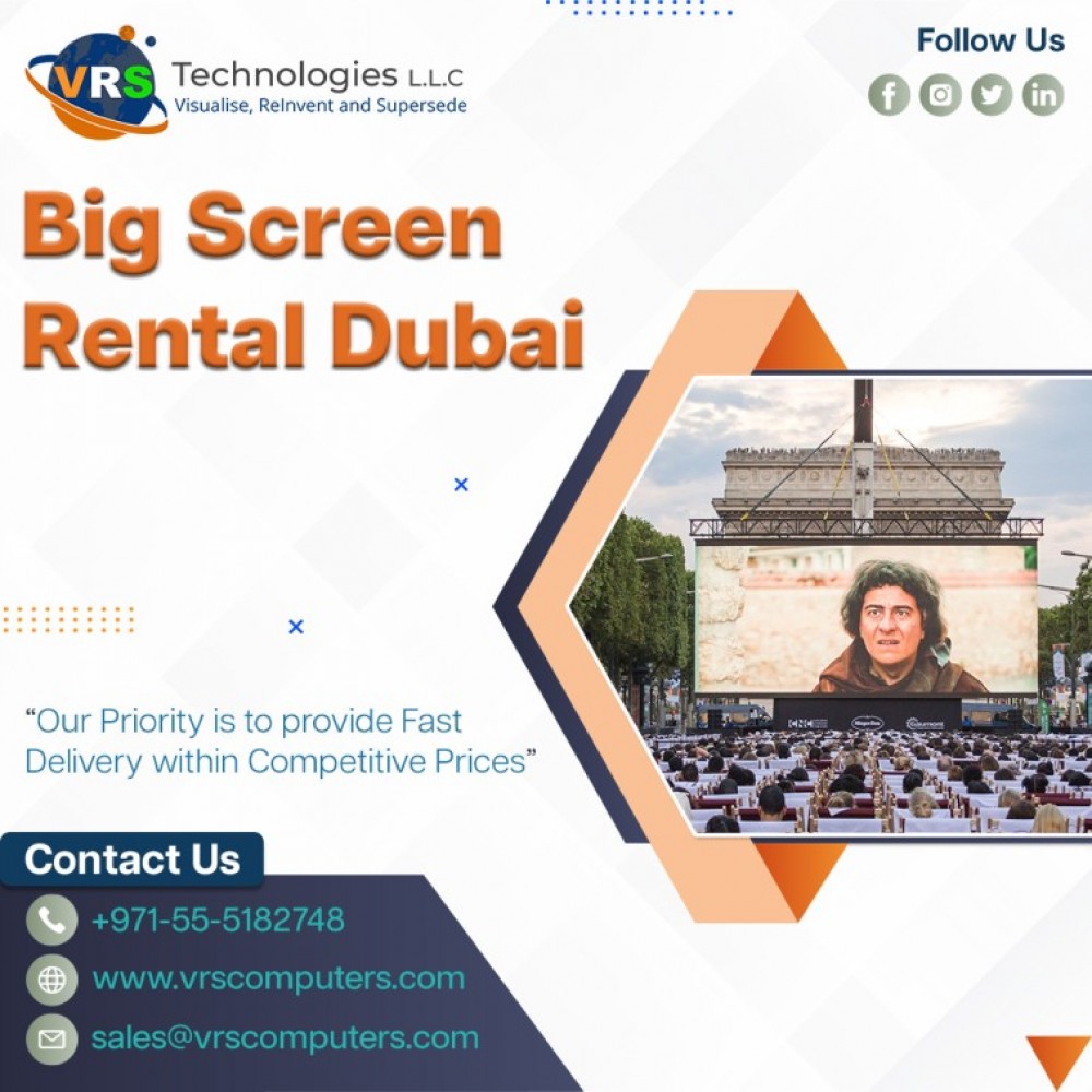 Hire Indoor LED Screen Rental Services in UAE photo 1