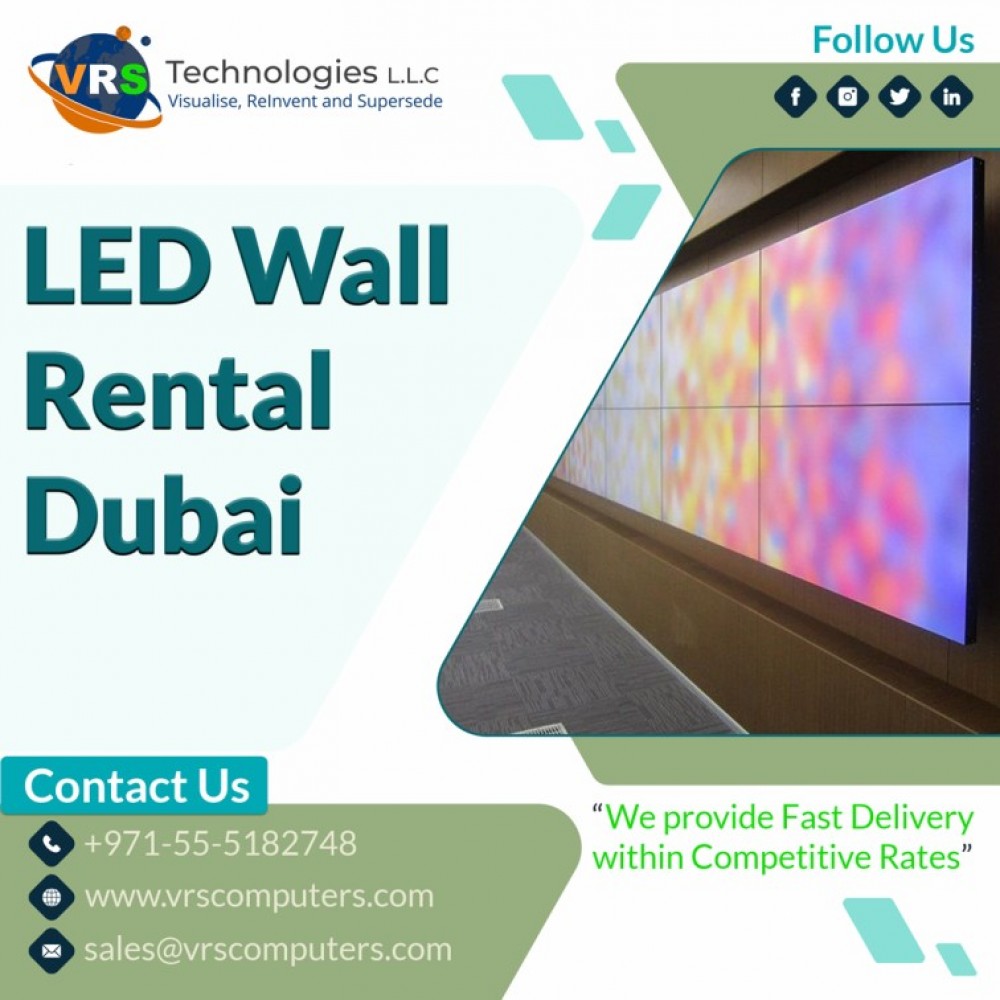 Lease LED Video Walls for Business Meetings in UAE photo 1