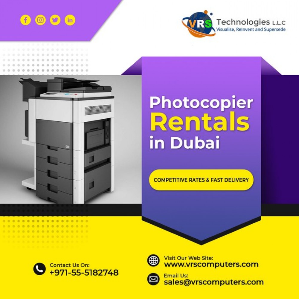 Make a Clever Start with Photocopier Rental Services in Dubai photo 1