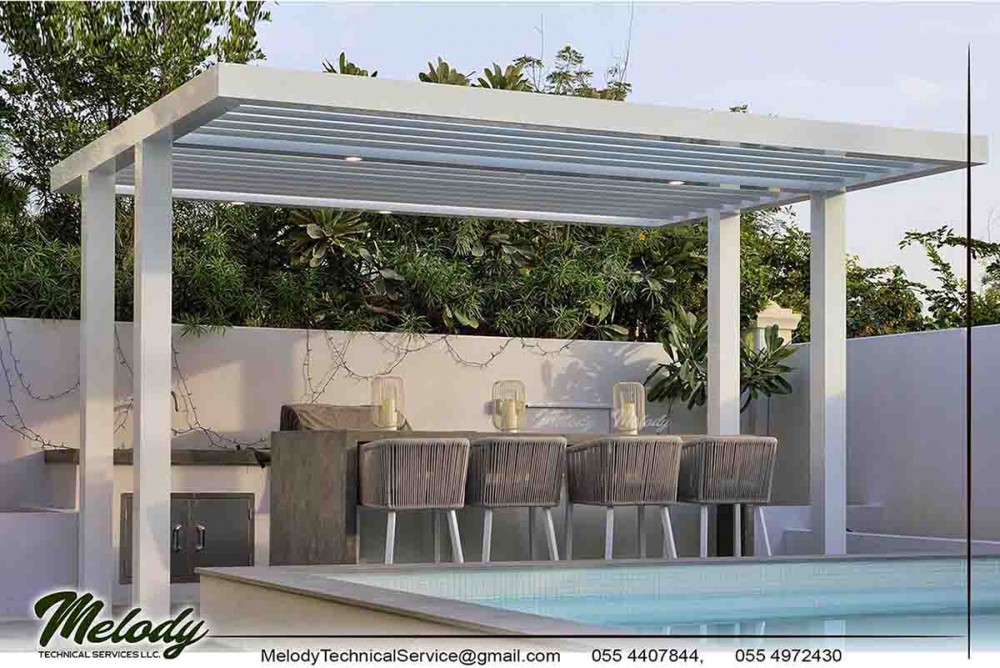 Aluminum Pergola in Dubai | Aluminum Pergola Suppliers UAE photo 1