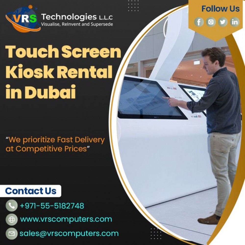 Touch Screen Hire for Events and Exhibitions in UAE photo 1