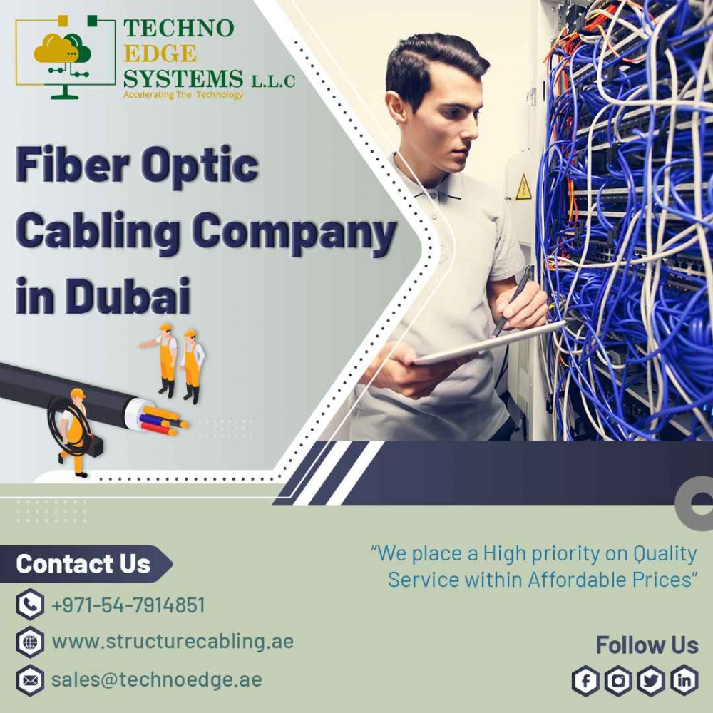 Best Suppliers of Fiber Optic Cable Installation in Dubai photo 1