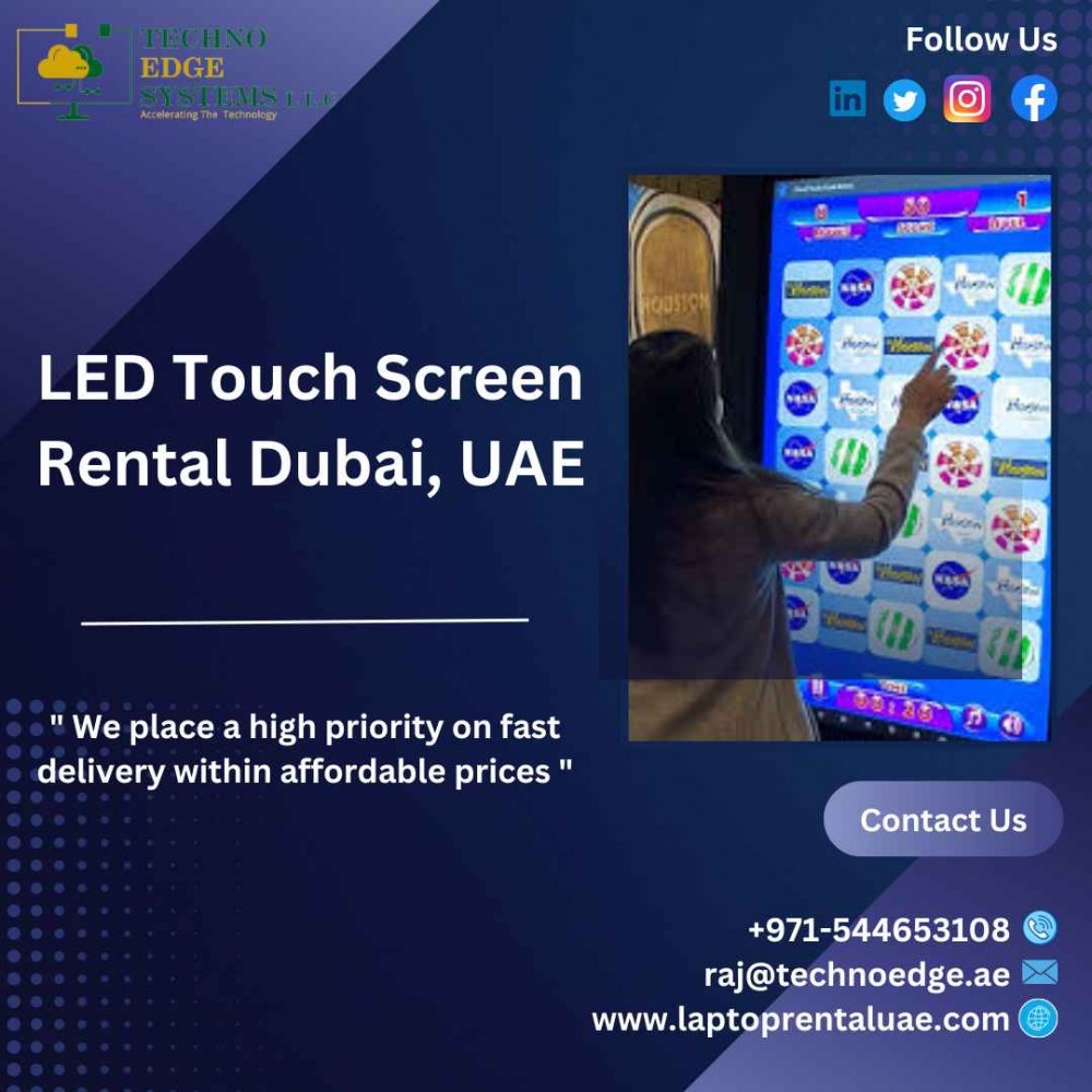 Reasons to choose Interactive Touch Screen Rental in Dubai photo 1