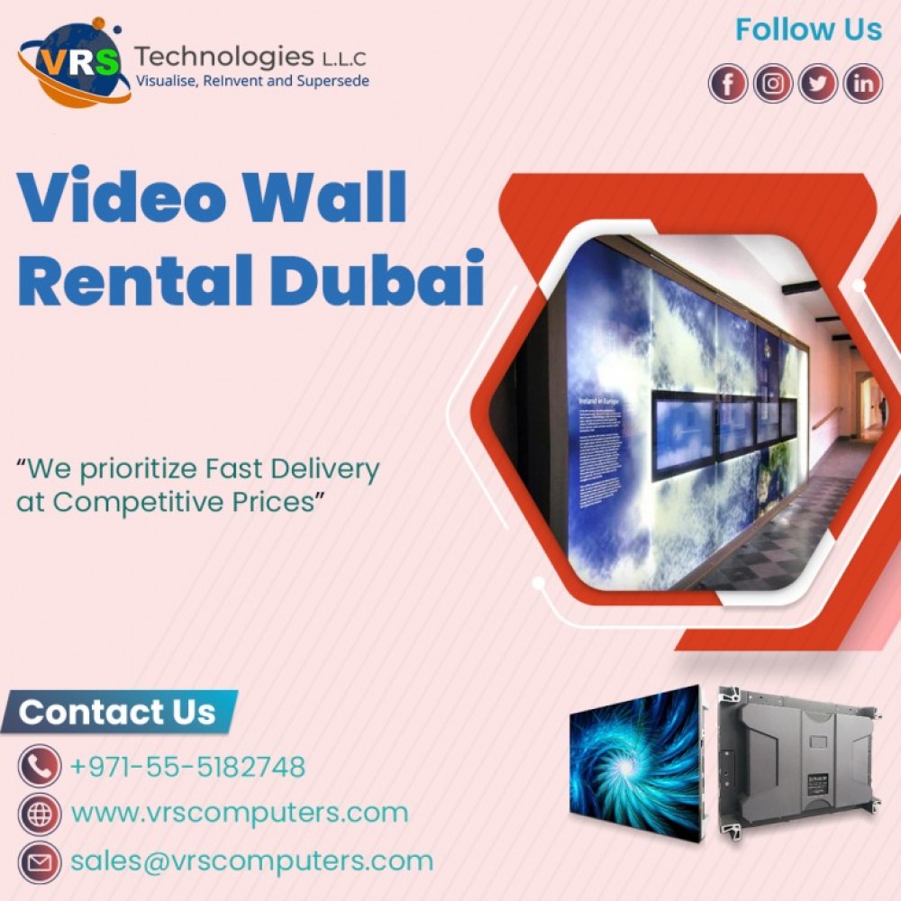 Lease LED Video Walls for Business Meetings in UAE photo 1