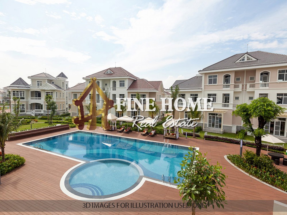 Compound 12 Villa | pool |Tennis Courts | gardens on Madinat Khalifa A photo 1