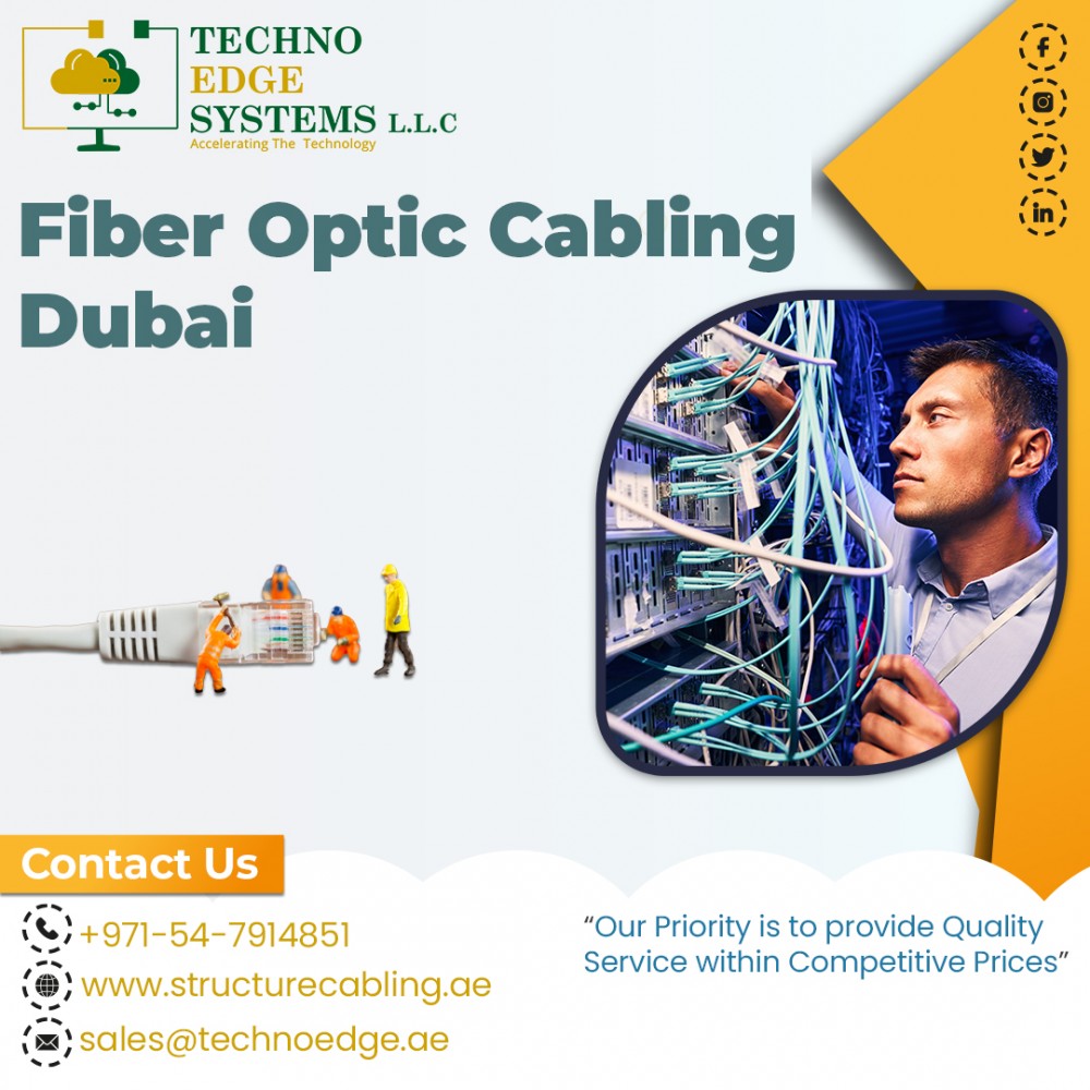 HIGH-QUALITY FIBER OPTIC CABLING IN DUBAI FOR INDIVIDUALS AND BUSINESSES. photo 1