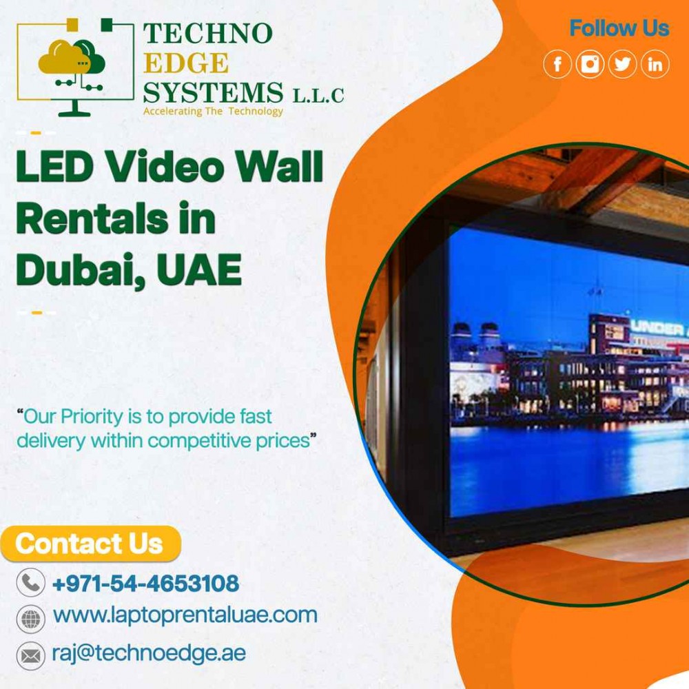 Importance of LED Video Wall Rental in Dubai for Events photo 1