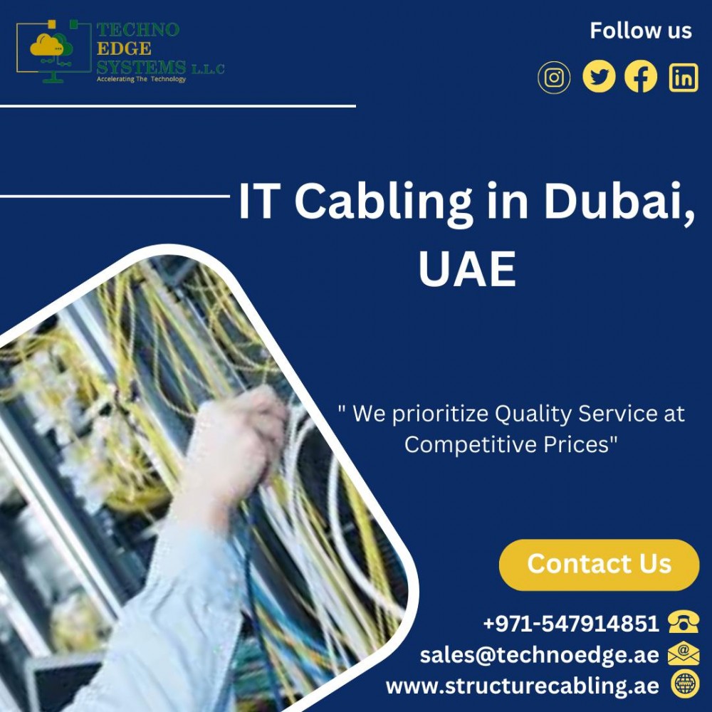 IT Cabling Installation and Designing in Dubai for Organisations photo 1