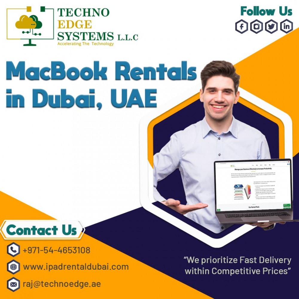 Different Models Of MacBook Available For Rental In Dubai photo 1