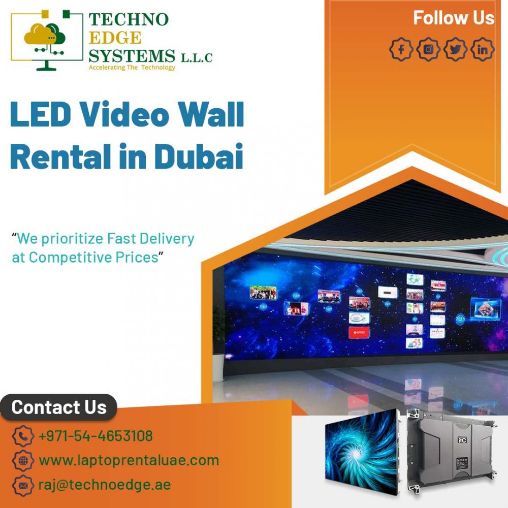 Benefits of LED Video Wall Rental in Dubai During Events photo 1