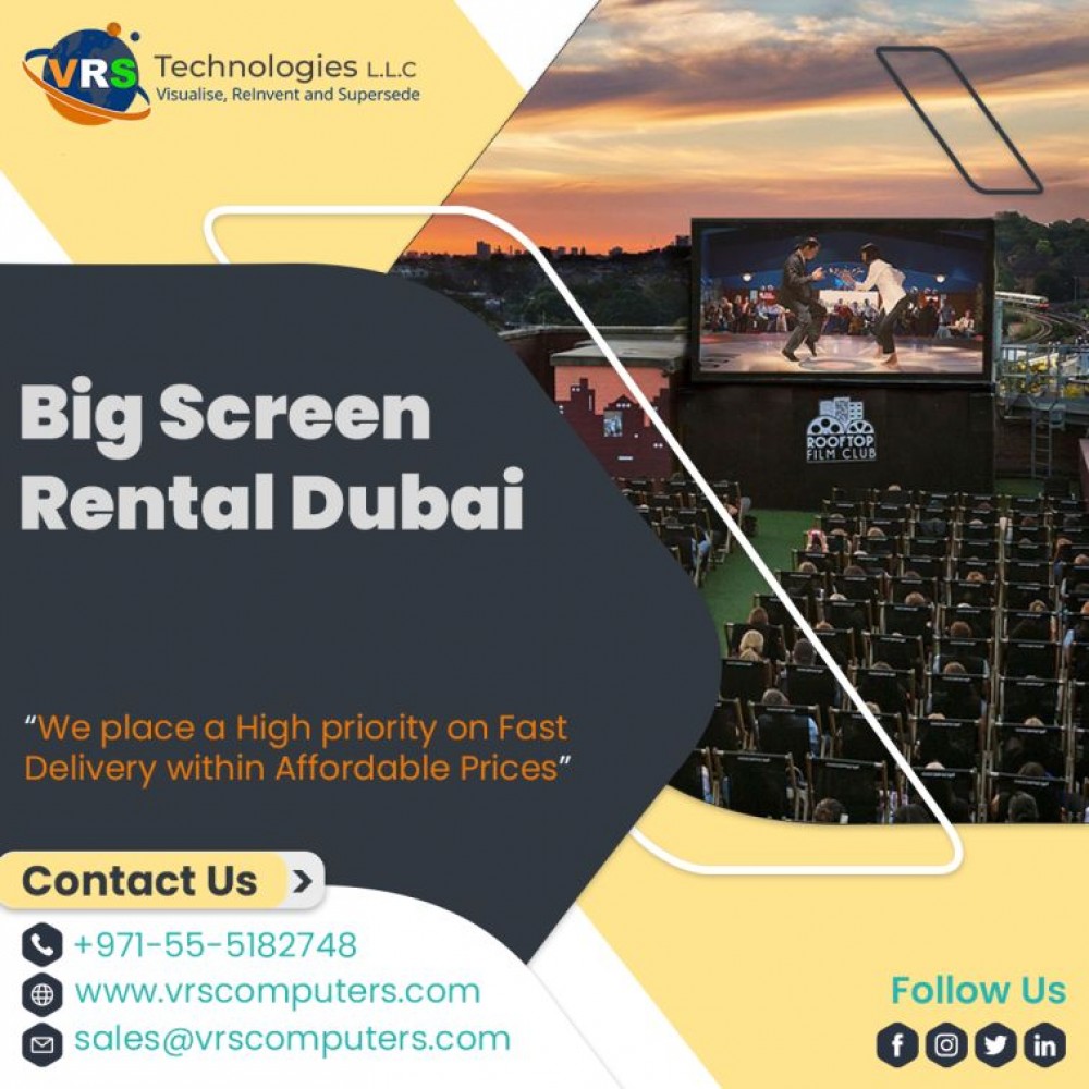 Large Outdoor LED Screen Hire in UAE photo 1