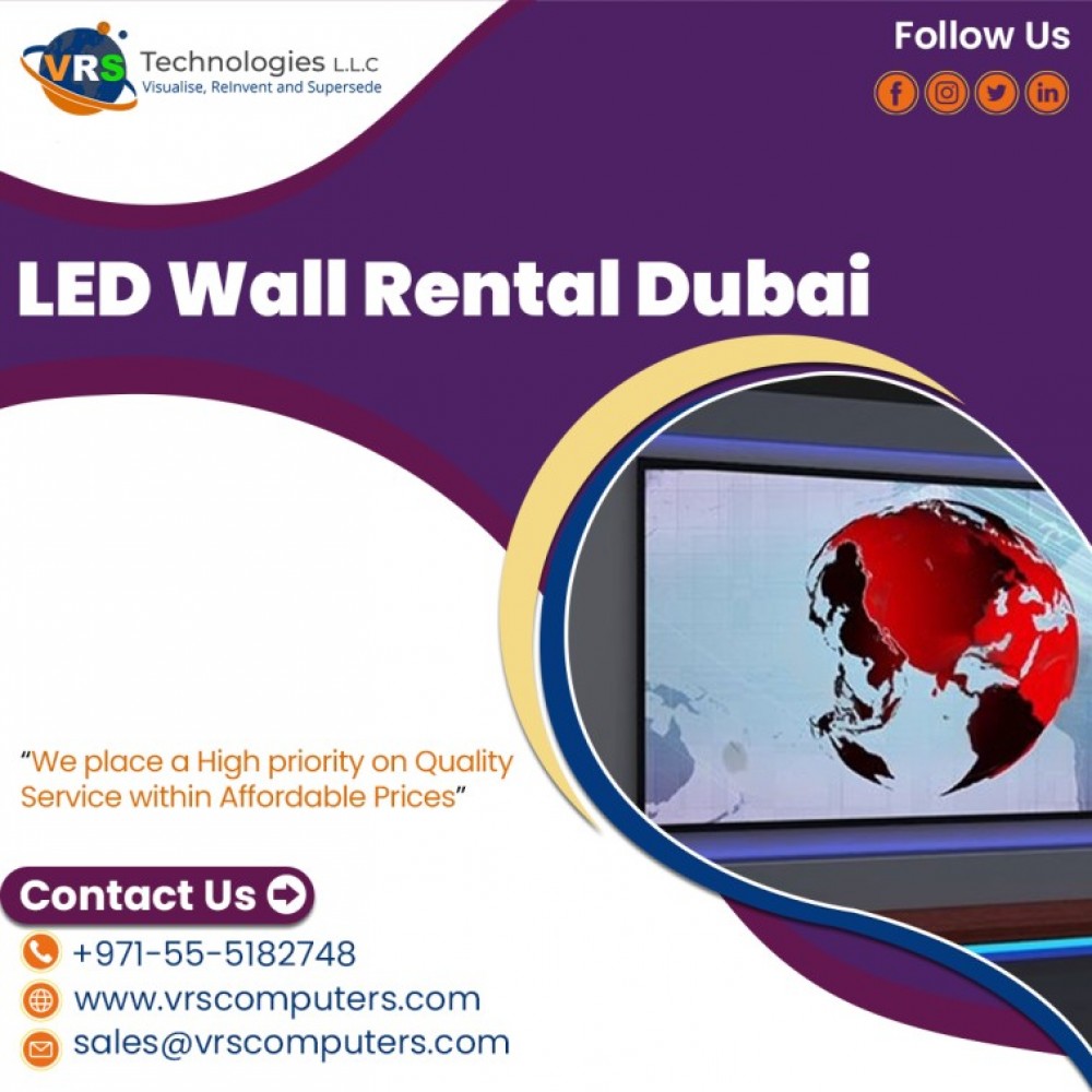 Hire Latest Seamless LED Wall Rentals in UAE photo 1