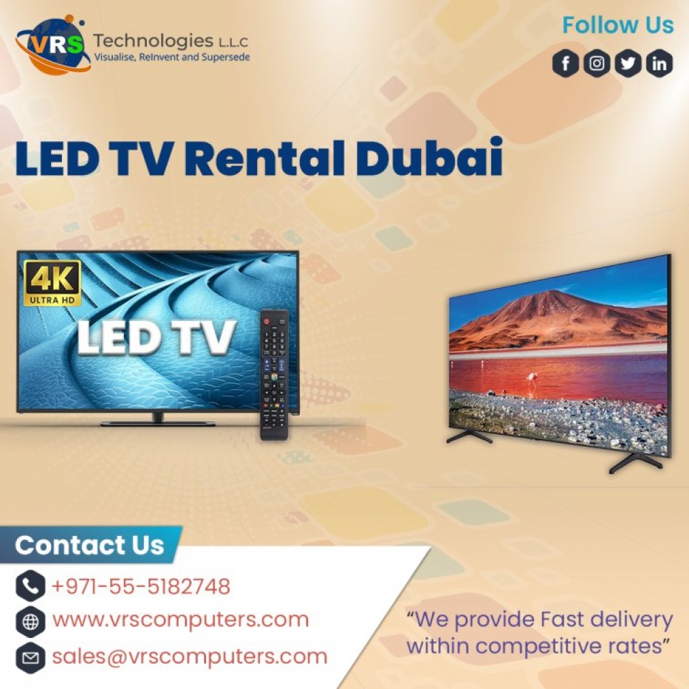 Big LED TV Hire for Events Across the UAE photo 1