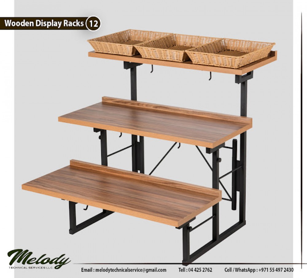 Bakery Display Racks | Wooden Racks For Bakery | Wooden Racks Suppliers photo 1
