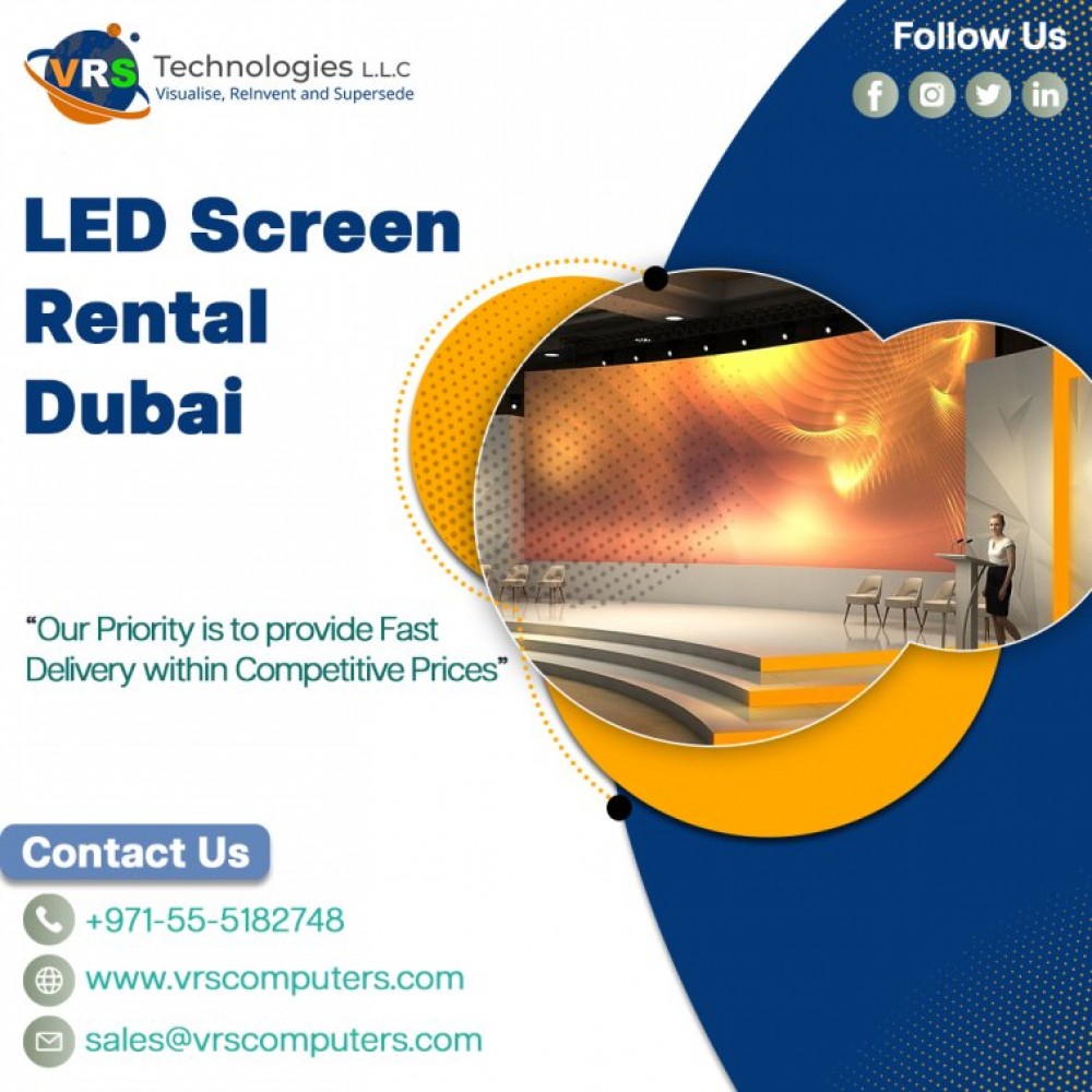 Big LED Screens for Rent Across the UAE photo 1